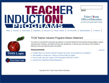 Tablet Screenshot of btsa.tcoe.org