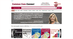 Desktop Screenshot of commoncore.tcoe.org